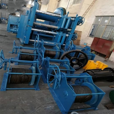 ট্রাক পাম্প 5t 50t এর জন্য ক্রেন লগিং ক্যাপস্ট্যান ক্যাবল পুলিং মেরিন হাইড্রোলিক উইঞ্চ