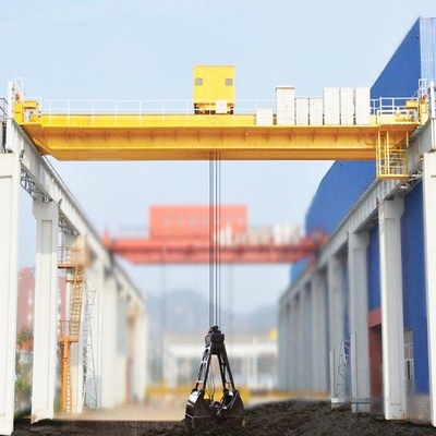 A5 A6 A7 ডাবল গার্ডার ব্রিজ ক্রেন উত্তোলন উচ্চতা 3-30m ওভারহেড ক্রেন সহ গ্র্যাব