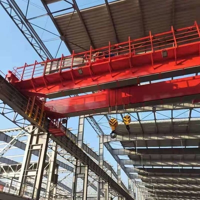 শিল্প উত্তোলনের জন্য উচ্চ শক্তি 3T-800T ইস্পাত ডাবল বিম ওভারহেড ক্রেন মেশিন