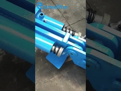 100T মেরিন টোয়িং শিপ টেলিস্কোপিক একক ডাবল দ্রুত রিলিজ মুরিং হুক