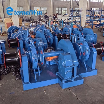 ডিজেল ইঞ্জিন ড্রাইভ চেইন অ্যাঙ্কর উইন্ডলাস ডাবল জিপসি 30mm 36mm