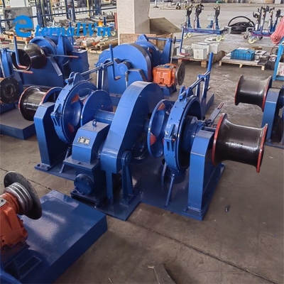 ডাবল জিপসি অ্যাঙ্কর উইন্ডলাস হাইড্রোলিক 16mm 18mm 20mm 24mm 26mm জন্য