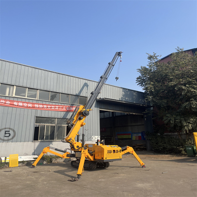 নিরাপদ অপারেশন জন্য 2500kg লোড ক্ষমতা সঙ্গে ইস্পাত স্পাইডার ক্রেন