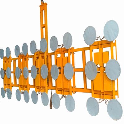 ৩৬০ ডিগ্রি ঘূর্ণন ভ্যাকুয়াম গ্লাস মুভার 800 কেজি সর্বোচ্চ লোড 1400 * 650 * 1400 মিমি মাত্রা