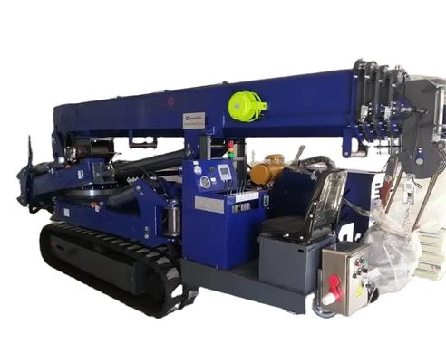 উচ্চ পারফরম্যান্স টেলিস্কোপিক স্পাইডার ক্রলার ক্রেন বৈদ্যুতিক এবং ডিজেল শক্তি সঙ্গে