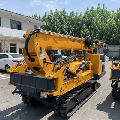 সিই টেলিস্কোপিক বুম ডিজেল এবং বৈদ্যুতিক শক্তি 5 টন মিনি স্পাইডার ক্রলার ক্রেন