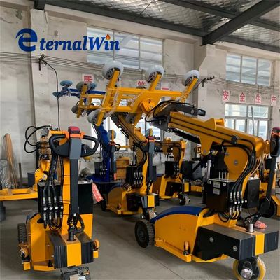 কাস্টমাইজড রঙ 800 কেজি লোড ক্ষমতা ভ্যাকুয়াম গ্লাস লিফটার 360 ঘূর্ণন সহ