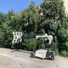 ৩৬০ ডিগ্রি নমনীয় ঘূর্ণন সহ শক্তিশালী ভ্যাকুয়াম গ্লাস লিফটার ৮০০ কেজি