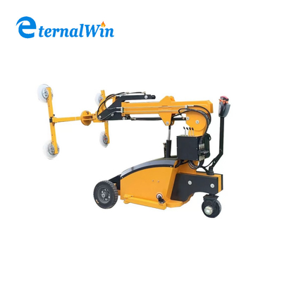 ইলেকট্রিক ড্রাইভ এবং তারের রিমোট কন্ট্রোলারের সাথে 800 কেজি 360 ডিগ্রি ঘূর্ণমান গ্লাস লিফটার