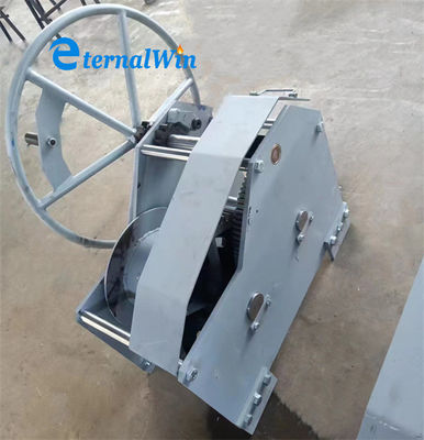 নৌকা মোরিং / ট্যাগিংয়ের জন্য ড্রাম 20kn 30kn 50kn মেরিন ম্যানুয়াল হ্যান্ড উইনচ কাস্টমাইজ করা