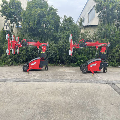 ব্যাটারি চালিত সর্বোচ্চ উত্তোলন উচ্চতা 360 ডিগ্রী ঘূর্ণন ভ্যাকুয়াম গ্লাস লিফটার