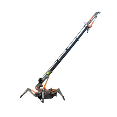 ওয়্যারলেস রিমোট কন্ট্রোল সহ ইডব্লিউ স্পাইডার ক্রলার ক্রেন 3-12 টন ক্ষমতা