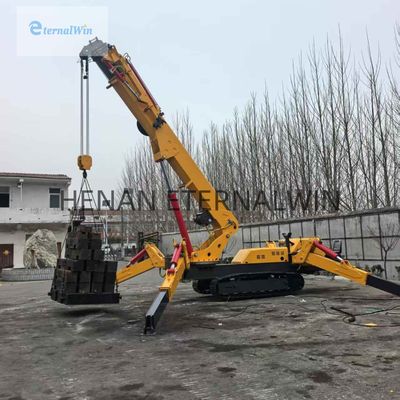 3 টন স্পাইডার ক্রলার ক্রেন সংকীর্ণ নির্মাণ স্থানগুলির জন্য