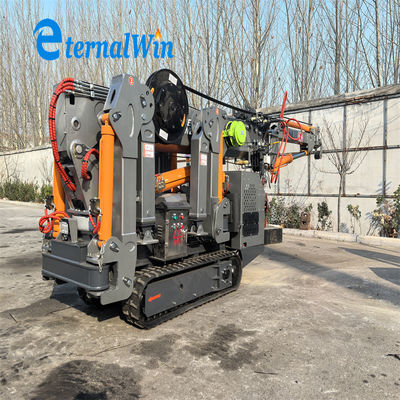 ৮ টন উত্তোলন ক্ষমতা স্পাইডার ক্রলার ক্রেন সর্বোচ্চ কাজের ব্যাসার্ধ ৮.৬ মিটার এবং জিব দৈর্ঘ্য ৯.৬ মিটার