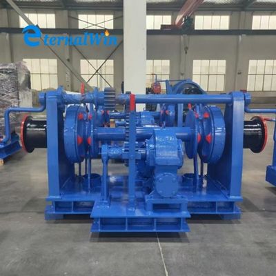 কাস্টমাইজযোগ্য মেরিন হাইড্রোলিক উইঞ্চ, ড্রামের দৈর্ঘ্য 400-1000 মিমি এবং ভারী-শুল্ক অ্যাপ্লিকেশনগুলির জন্য ≥10m/min রেটযুক্ত গতি