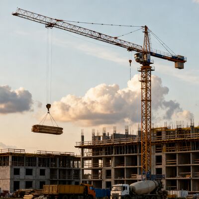 আরোহণ 0.5 মিমি ভারী দায়িত্ব ক্রেন কাস্টমাইজড শিল্প টাওয়ার ক্রেন ভারী লোড এবং উপাদান হ্যান্ডলিং জন্য ডিজাইন করা