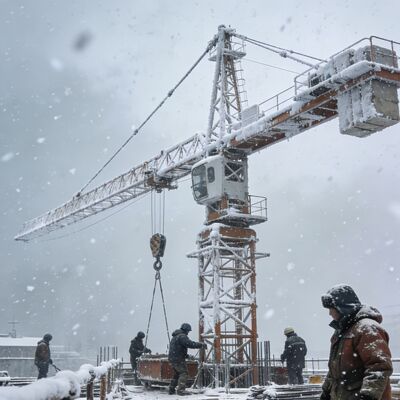 ভারী লোড অপারেশনের জন্য ডিজাইন করা, ০-০.৬৪rmin ঘুর্ণন এবং ৮০-৪০mmin উত্তোলন ক্ষমতা সম্পন্ন কাস্টমাইজড টাওয়ার ক্রেন